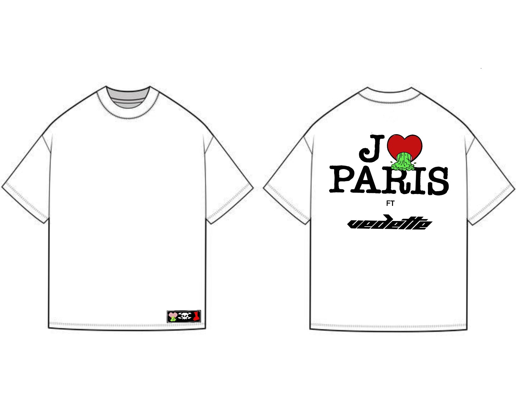 T-Shirt "BASIC X VEDETTE"